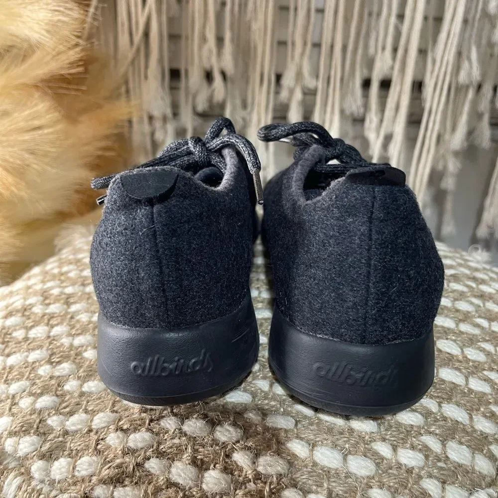 Allbirds Womens Wool Runners Dark Grey Sneakers